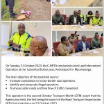 Joint Law Enforcement Operation- Komatipoort